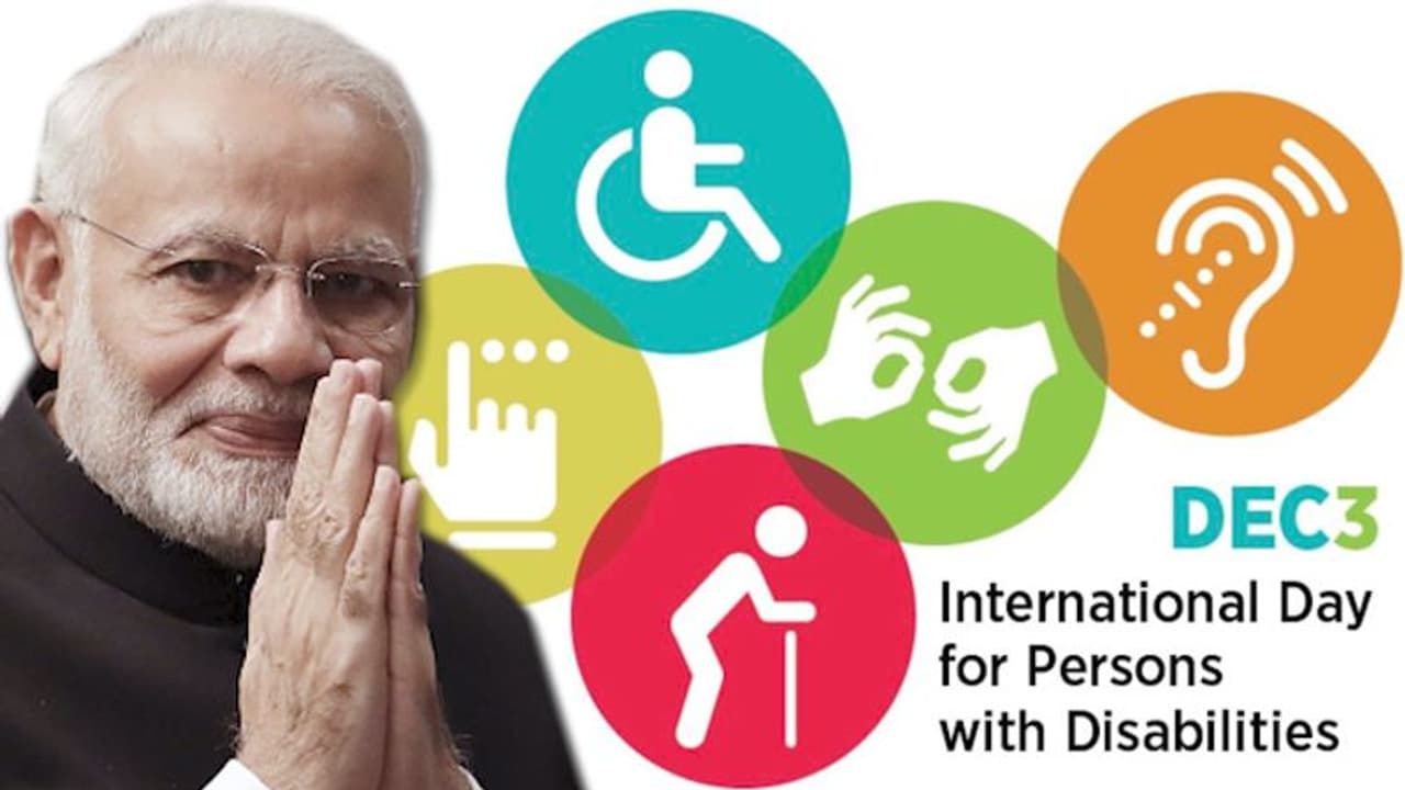 PM Modi: Centre committed to provide ‘inclusive, accessible and equitable future’ for Divyangs