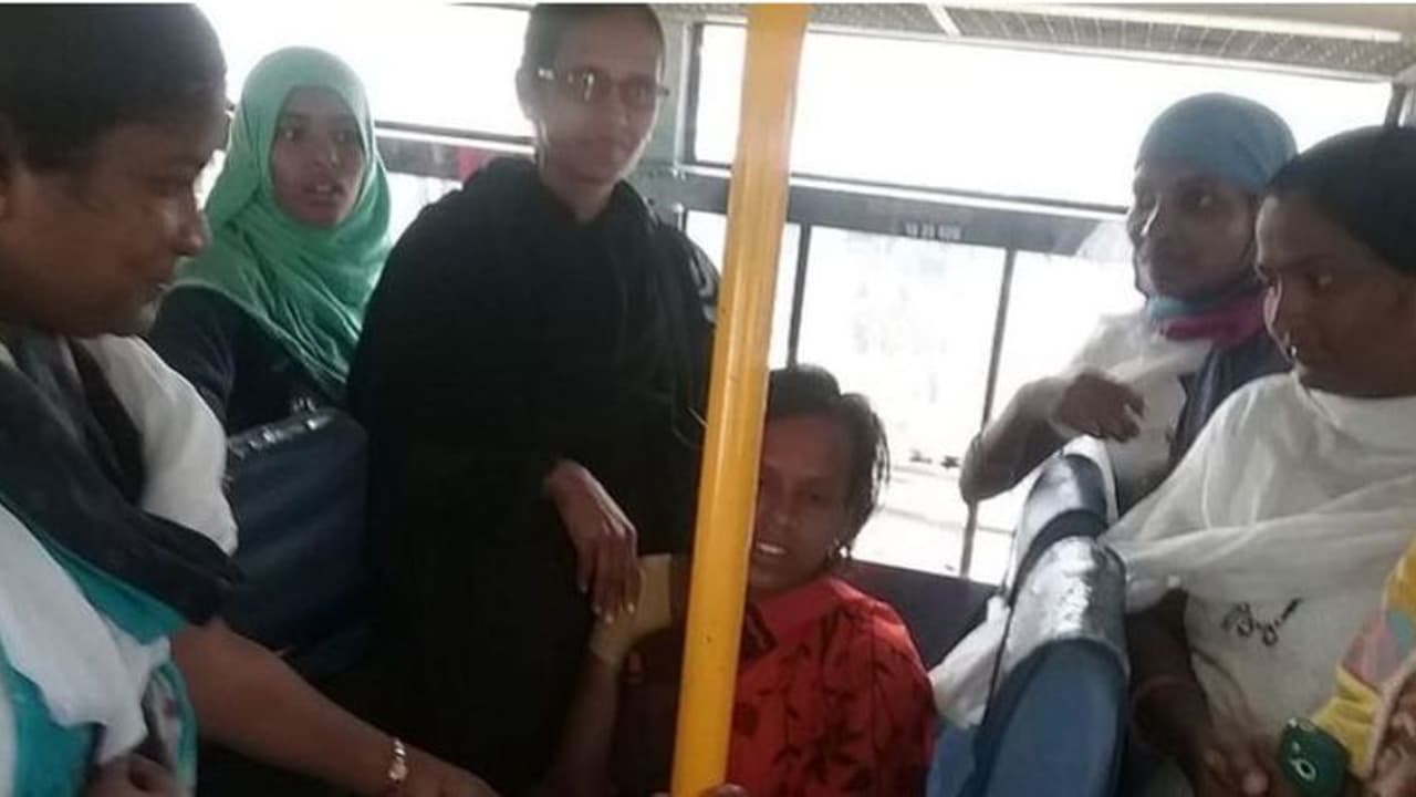 Karnataka woman delivers baby girl in moving bus in Yadgir Karnataka woman delivers baby girl in moving bus in Yadgir