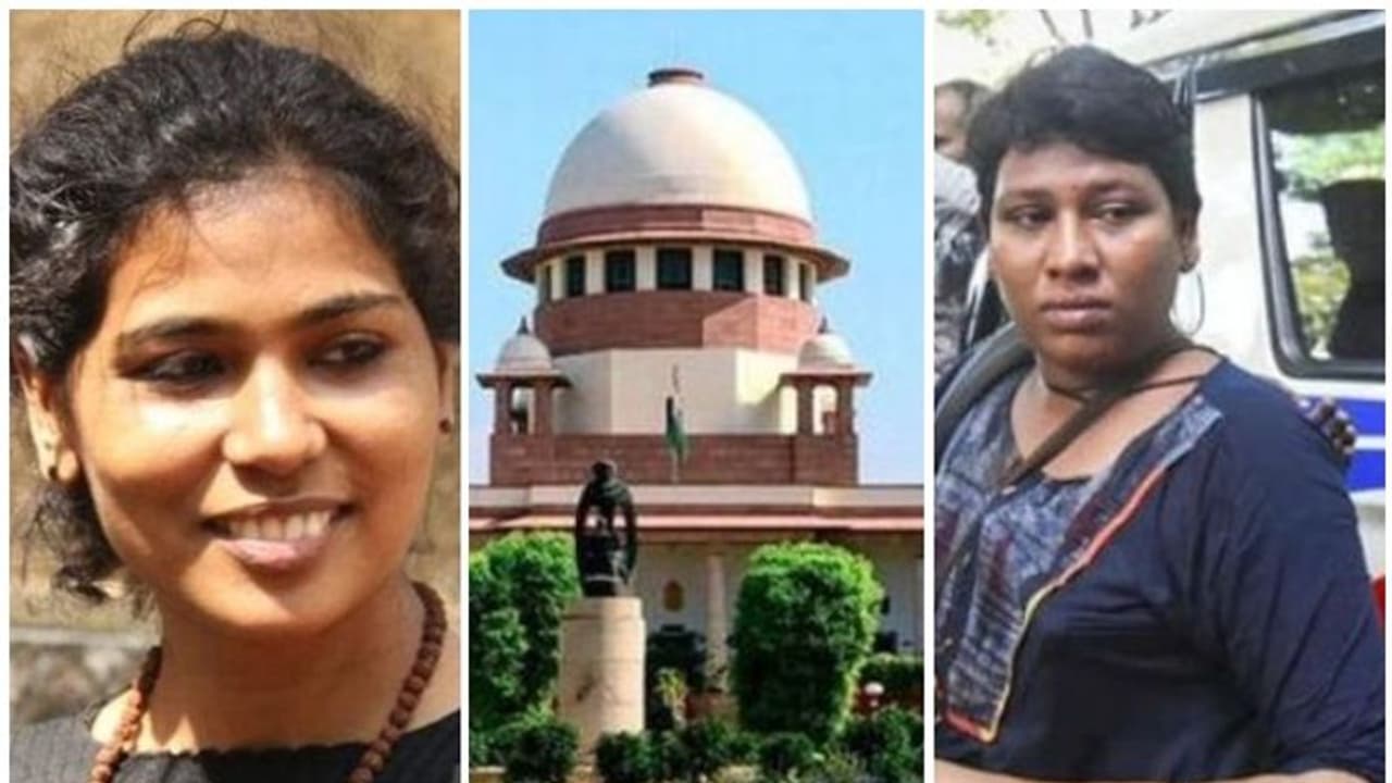 ശബരിമലയിലേക്ക് പ്രവേശനം തേടി ബിന്ദു അമ്മിണിയും രഹ്ന ഫാത്തിമയും സുപ്രീംകോടതിയില് ശബരിമലയിലേക്ക് പ്രവേശനം തേടി ബിന്ദു അമ്മിണിയും രഹ്ന ഫാത്തിമയും സുപ്രീംകോടതിയില്