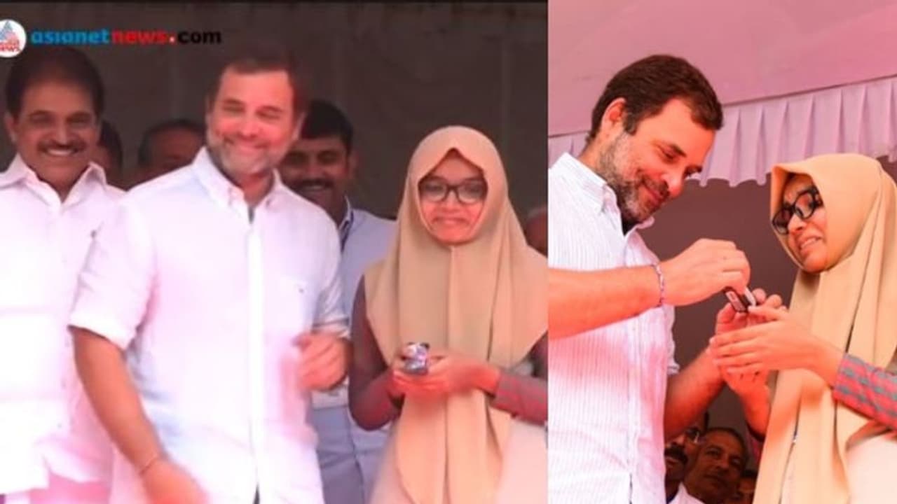 മൊഴിമാറ്റത്തിന് സഹായം തേടി രാഹുല് ഗാന്ധി, ദൗത്യം ഗംഭീരമാക്കി സഫ മൊഴിമാറ്റത്തിന് സഹായം തേടി രാഹുല് ഗാന്ധി, ദൗത്യം ഗംഭീരമാക്കി സഫ