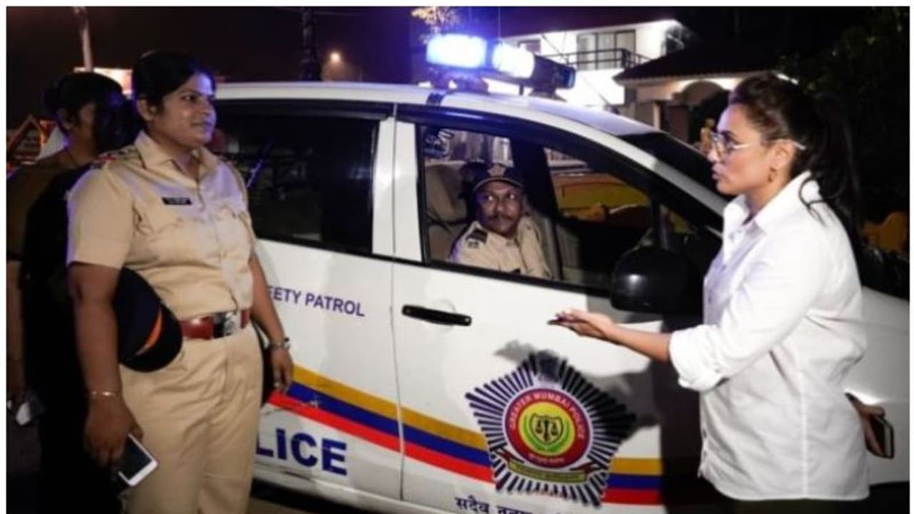 പൊലീസിന്റെ നൈറ്റ് പട്രോള്‍ സംഘത്തിനൊപ്പം റാണി മുഖര്‍ജി!