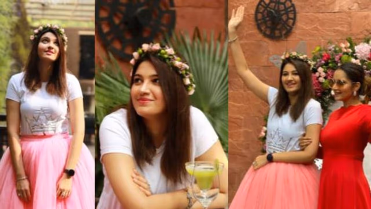 సానియా మీర్జా సోదరి పెళ్లి సందడి షురూ సానియా మీర్జా సోదరి పెళ్లి సందడి షురూ