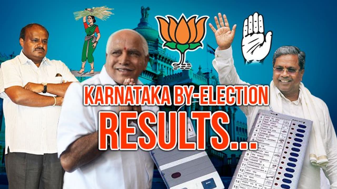 Karnataka by election results: Counting of votes underway; BJP takes early lead Karnataka by election results: Counting of votes underway; BJP takes early lead