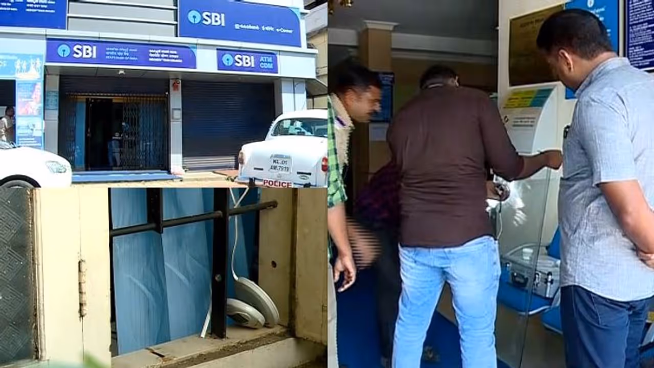 തൃശ്ശൂരിലും കവർച്ചാ ശ്രമം: എസ്ബിഐ ബാങ്ക് കുത്തിത്തുറക്കാൻ ശ്രമിച്ചു തൃശ്ശൂരിലും കവർച്ചാ ശ്രമം: എസ്ബിഐ ബാങ്ക് കുത്തിത്തുറക്കാൻ ശ്രമിച്ചു