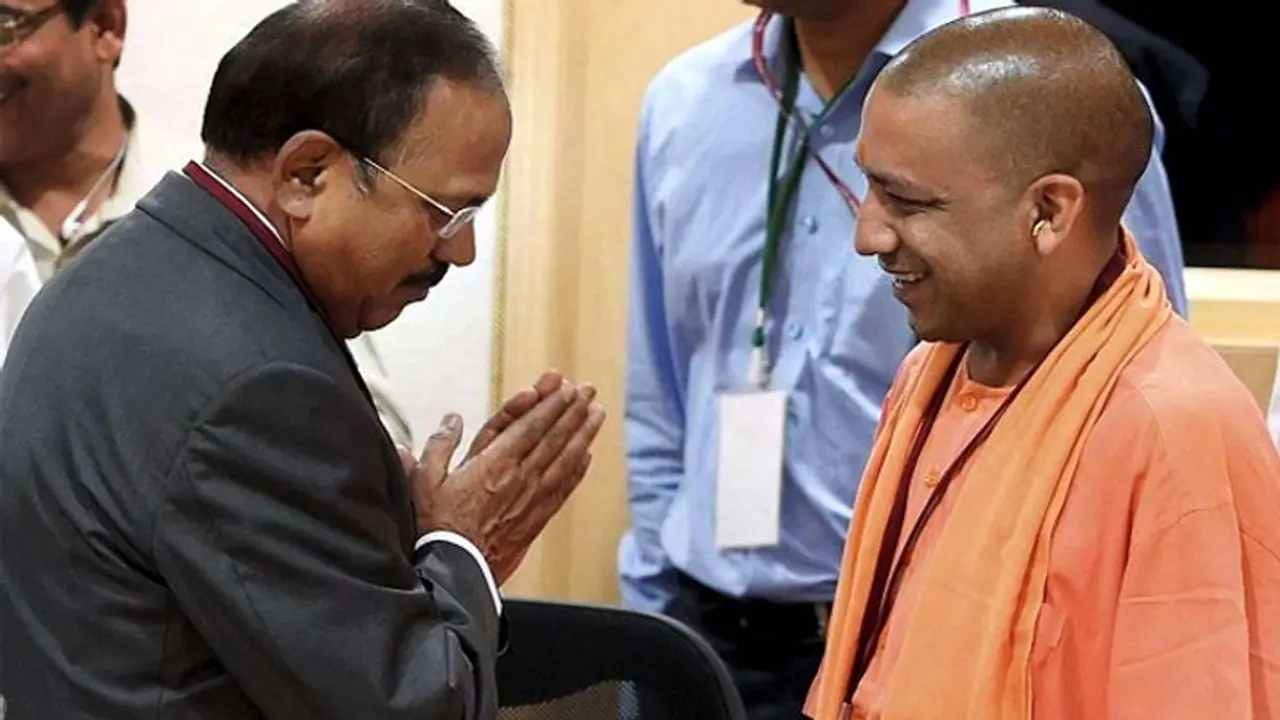 अजित डोभाल ने की सीएम योगी की तारीफ, कहा यूपी में एक पत्ता भी नहीं हिलने दिया अजित डोभाल ने की सीएम योगी की तारीफ, कहा यूपी में एक पत्ता भी नहीं हिलने दिया