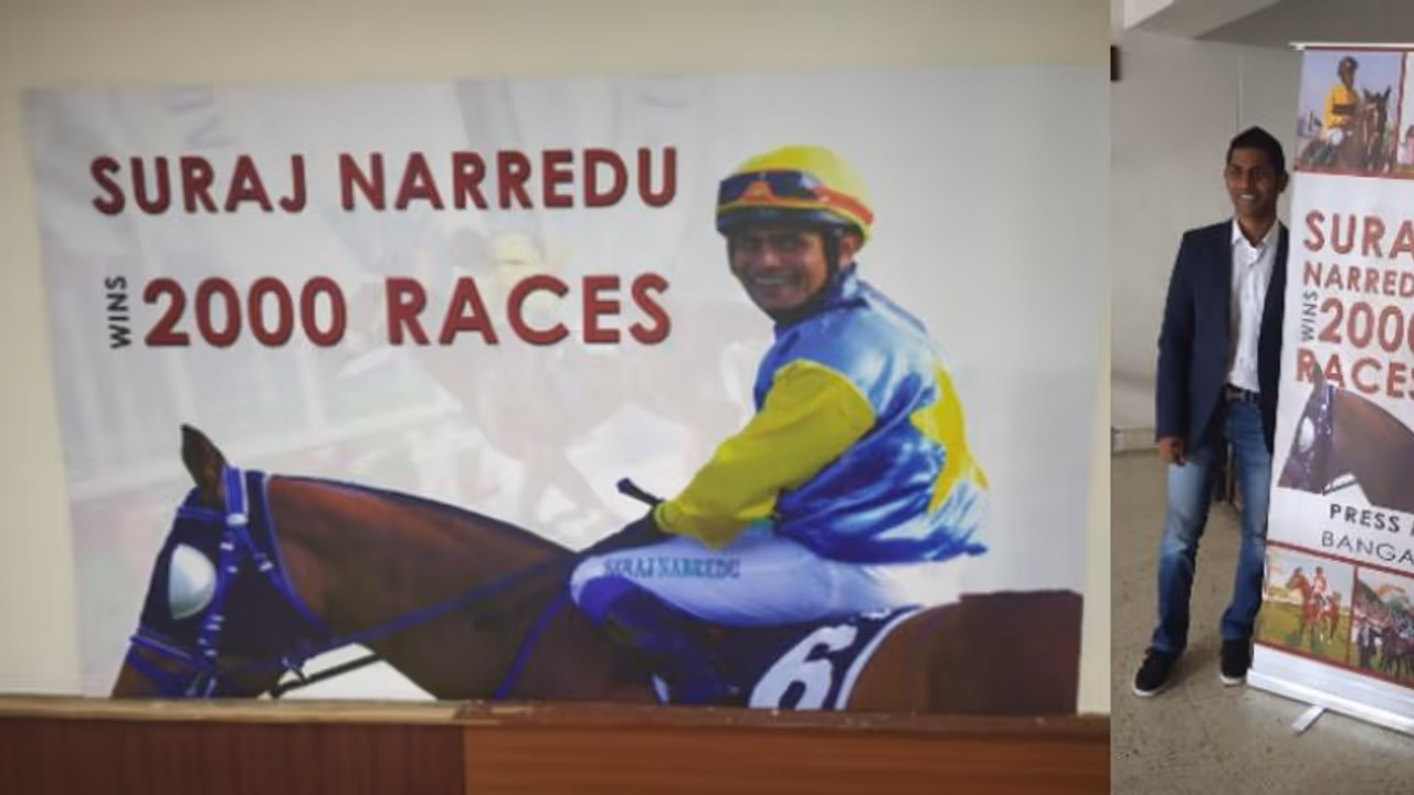 Record 2,000 wins and counting: Bengaluru jockey Suraj Narredu wants to continue riding on victorious path