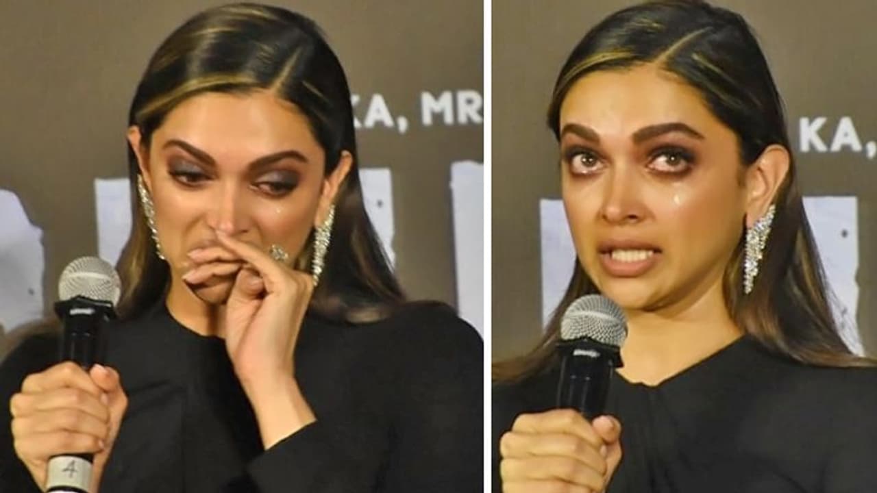 "சப்பாக்" ட்ரெய்லர் ரிலீஸ் நிகழ்ச்சியில் கதறி அழுத தீபிகா படுகோன்... காரணம் என்ன தெரியுமா?