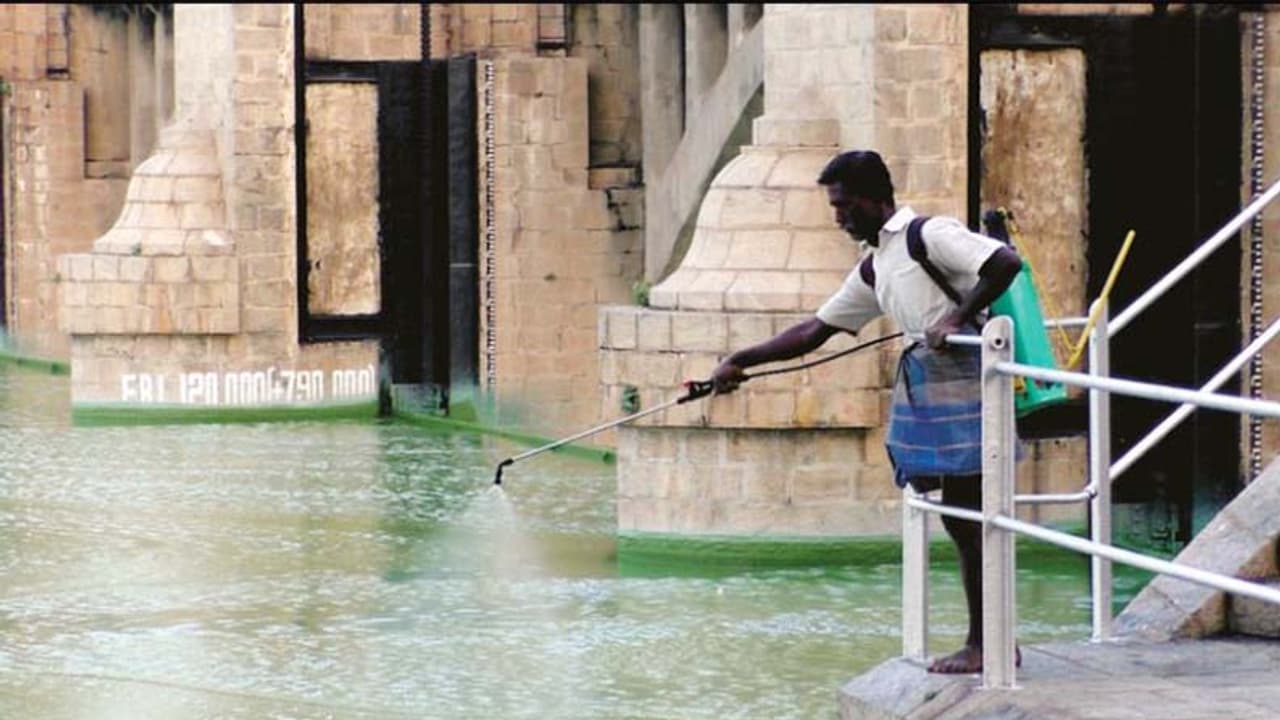 திடீரென வீசும் துர்நாற்றம்..! நிறம்மாறிய தண்ணீர்..! மேட்டூர் அணையில் நீடிக்கும் மர்மம்..! திடீரென வீசும் துர்நாற்றம்..! நிறம்மாறிய தண்ணீர்..! மேட்டூர் அணையில் நீடிக்கும் மர்மம்..!