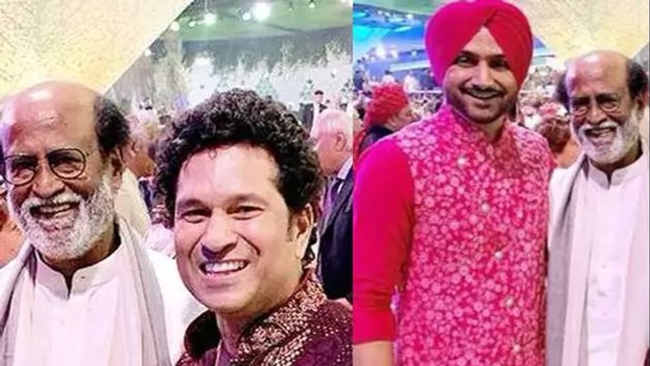 சூப்பர் ஸ்டாருக்கு தமிழில் வாழ்த்து சொல்லி அசத்திய சச்சின்... அடுக்குமொழியில் தெறிக்கவிட்ட ஹர்பஜன்...! சூப்பர் ஸ்டாருக்கு தமிழில் வாழ்த்து சொல்லி அசத்திய சச்சின்... அடுக்குமொழியில் தெறிக்கவிட்ட ஹர்பஜன்...!