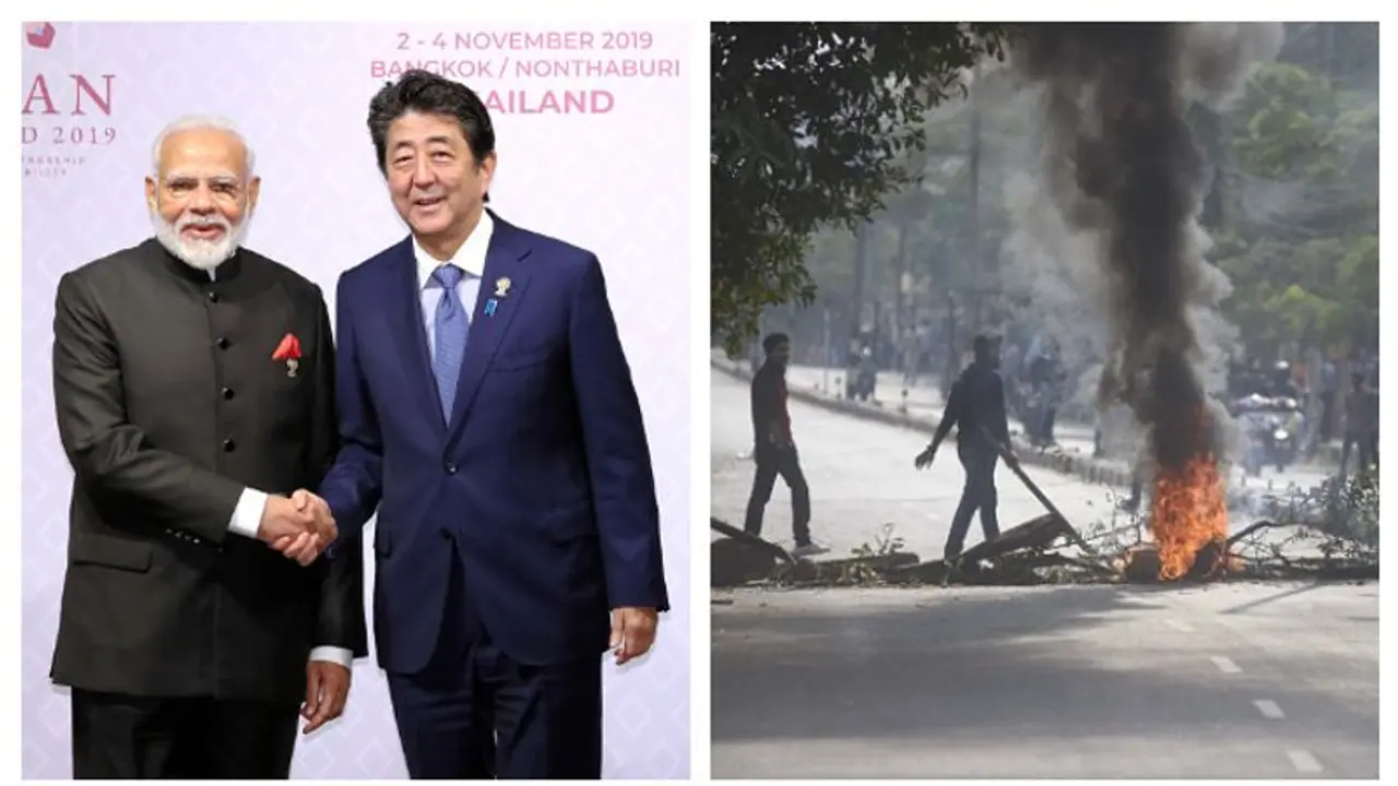 জ্বলছে অসম, ভারতে সফরে আসছেন না জাপানি প্রধানমন্ত্রী শিনজো আবে জ্বলছে অসম, ভারতে সফরে আসছেন না জাপানি প্রধানমন্ত্রী শিনজো আবে