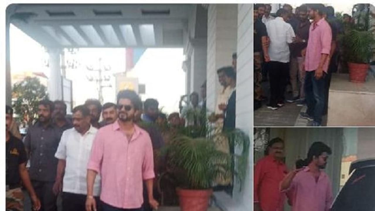 தளபதி 64: கர்நாடகாவில் 4 வது கட்ட ஆட்டத்தை தொடங்கிய விஜய்! தளபதியை காண குவிந்த ரசிகர்கள்! வைரலாகும் புகைப்படங்கள்!