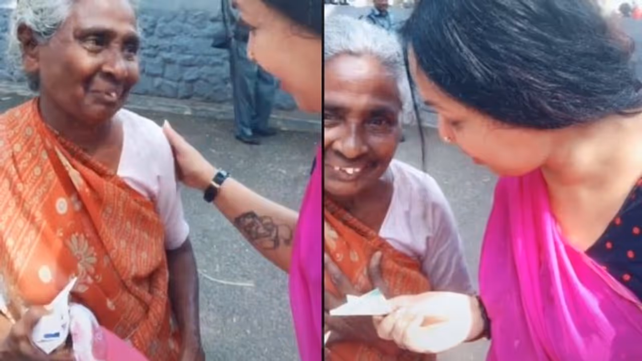 മരുന്നുവാങ്ങാന് വൃദ്ധയ്ക്ക് 50 രൂപ നല്കി, ടിക് ടോക്കില് വീഡിയോ ഇട്ട നടിക്കെതിരെ സോഷ്യല് മീഡിയ മരുന്നുവാങ്ങാന് വൃദ്ധയ്ക്ക് 50 രൂപ നല്കി, ടിക് ടോക്കില് വീഡിയോ ഇട്ട നടിക്കെതിരെ സോഷ്യല് മീഡിയ