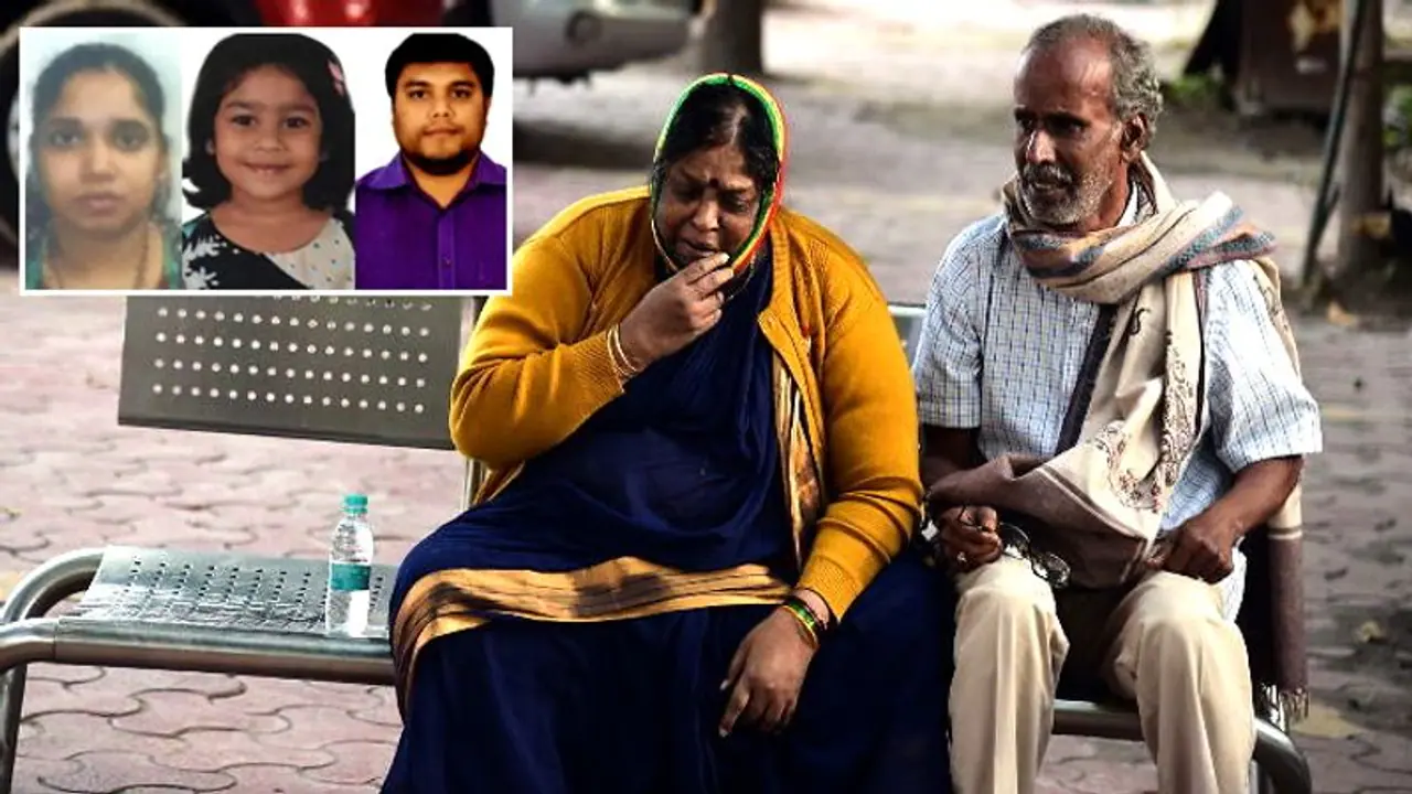 अस्पताल में पति का शव देख सीधा घर गई महिला, पहले 5 साल की बच्ची को फांसी पर लटकाया फिर किया सुसाइड अस्पताल में पति का शव देख सीधा घर गई महिला, पहले 5 साल की बच्ची को फांसी पर लटकाया फिर किया सुसाइड