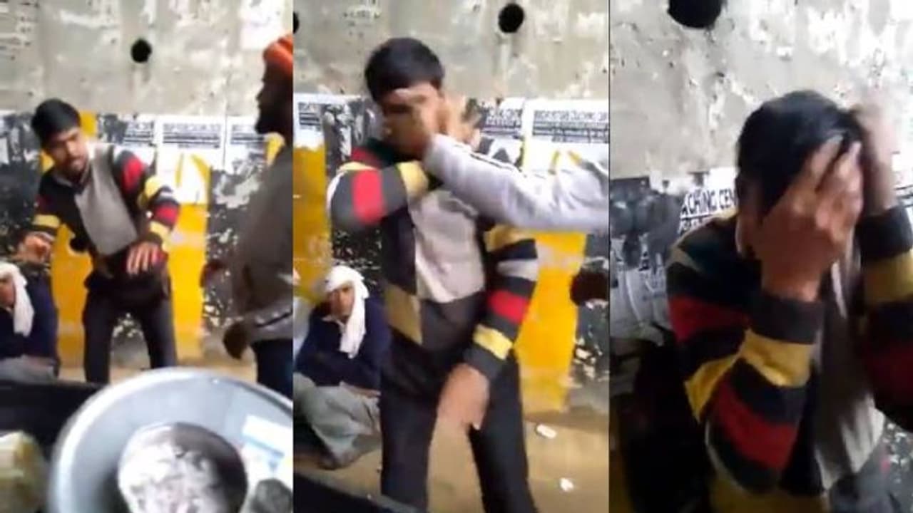 ബിരിയാണി വിൽപ്പനക്കാരനായ ദളിത് യുവാവിന് മൂന്നംഗ സംഘത്തിന്റെ ക്രൂരമർദ്ദനം ബിരിയാണി വിൽപ്പനക്കാരനായ ദളിത് യുവാവിന് മൂന്നംഗ സംഘത്തിന്റെ ക്രൂരമർദ്ദനം