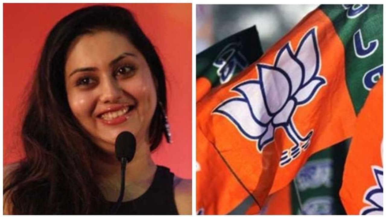 "ஆசையா வந்த என்ன கண்டுக்க கூட இல்ல".... பாஜகவில் இணைந்ததற்கு பகீர் காரணம் சொன்ன நமீதா...!