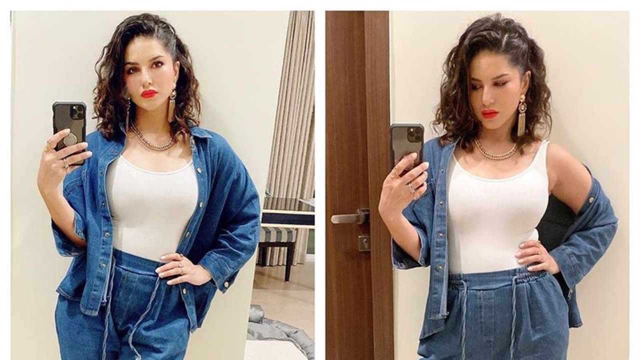 செக்ஸி லுக்கில், கிஸ் வீடியோவை பதிவேற்றி, ரசிகர்களை சூடேற்றிய சன்னி லியோன்... காதல் கணவரின் ரியாக்‌ஷனை பாருங்கள்...!