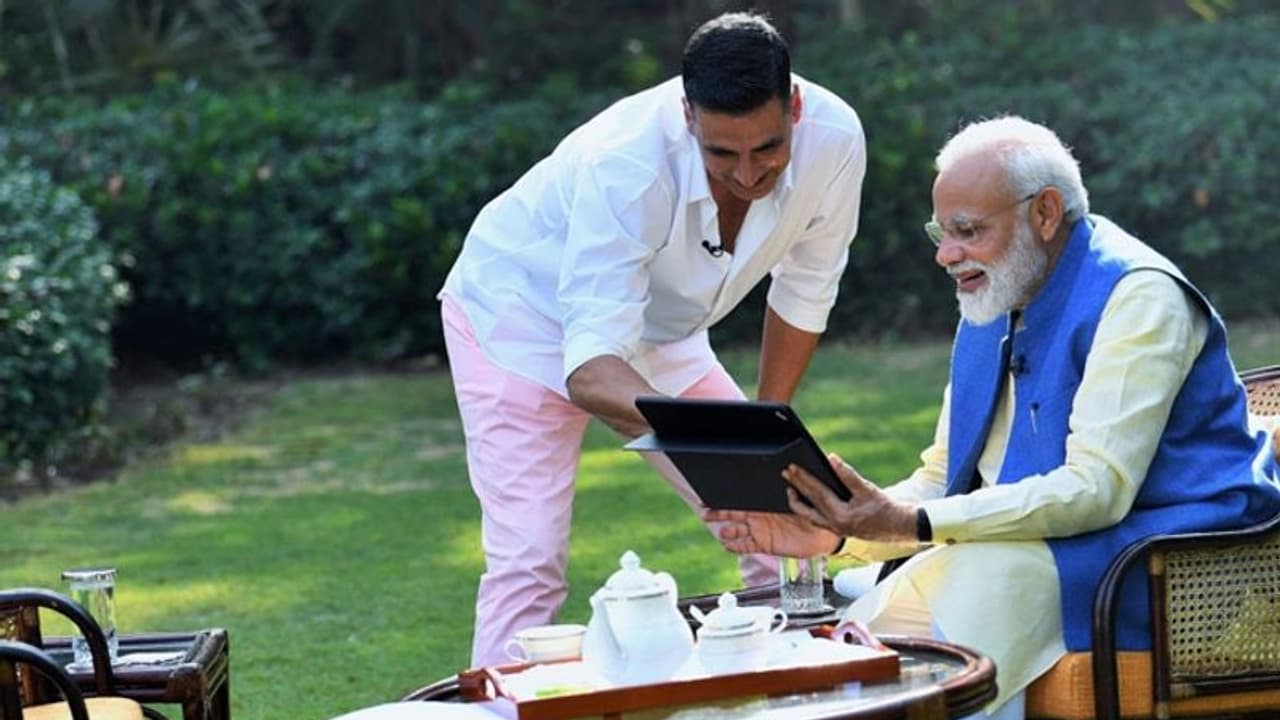 'ഇന്ത്യയിലെ ഏറ്റവും വലിയ ഇന്‍ഫ്ളൂവന്‍സര്‍ മോദി': പുകഴ്ത്തി അക്ഷയ് കുമാര്‍