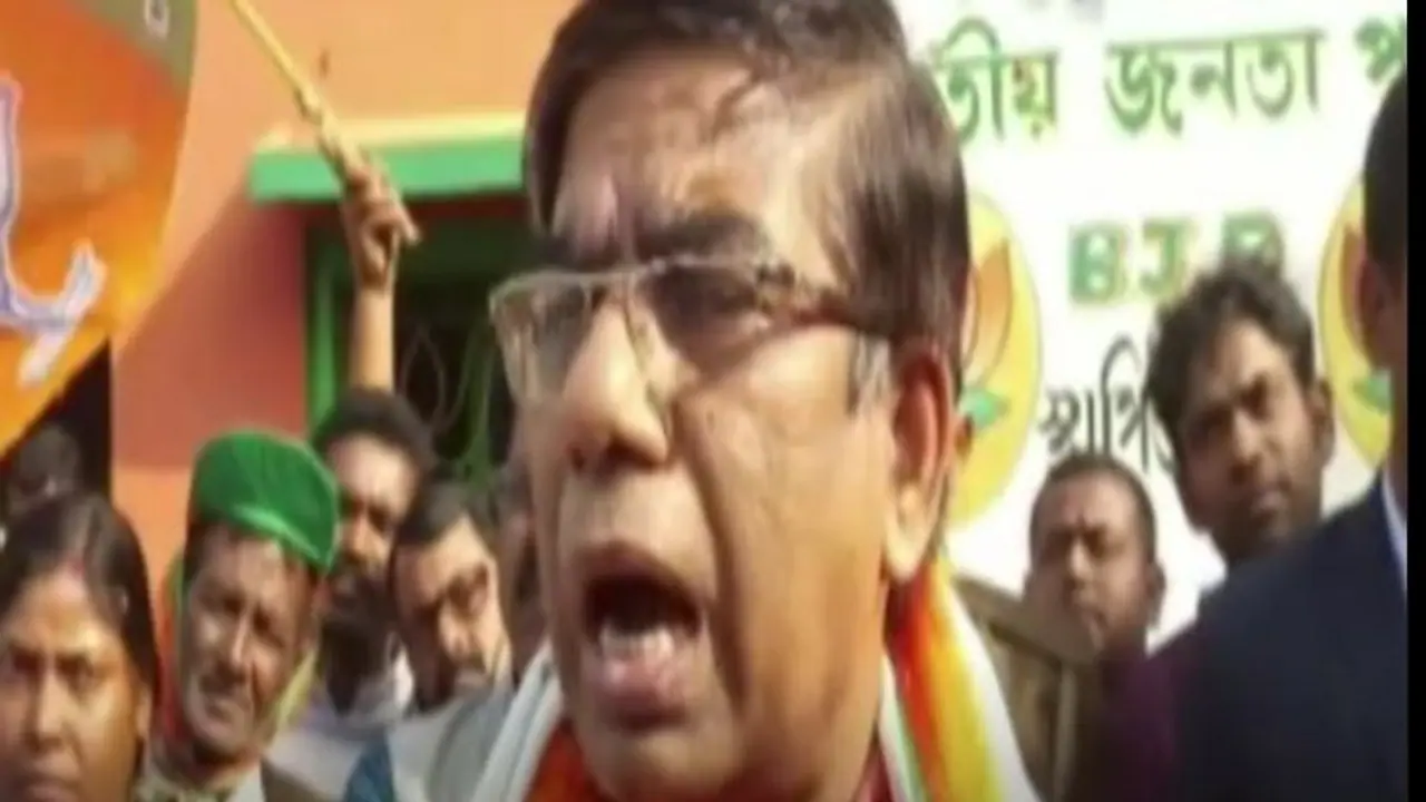 BJP MP Subhas Sarkar warns Trinamool against village programmes in Bankura BJP MP Subhas Sarkar warns Trinamool against village programmes in Bankura