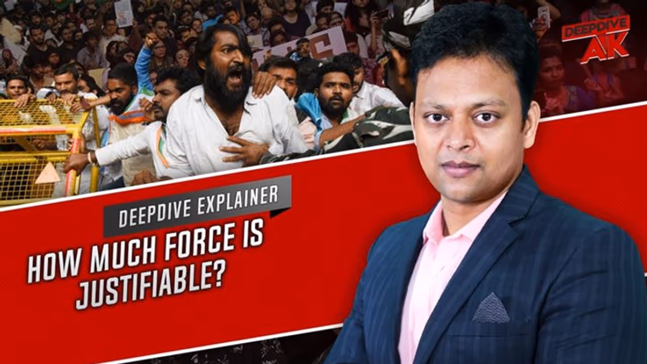Deep Dive with Abhinav Khare: किस हद तक उचित है पुलिस का बल प्रयोग ?