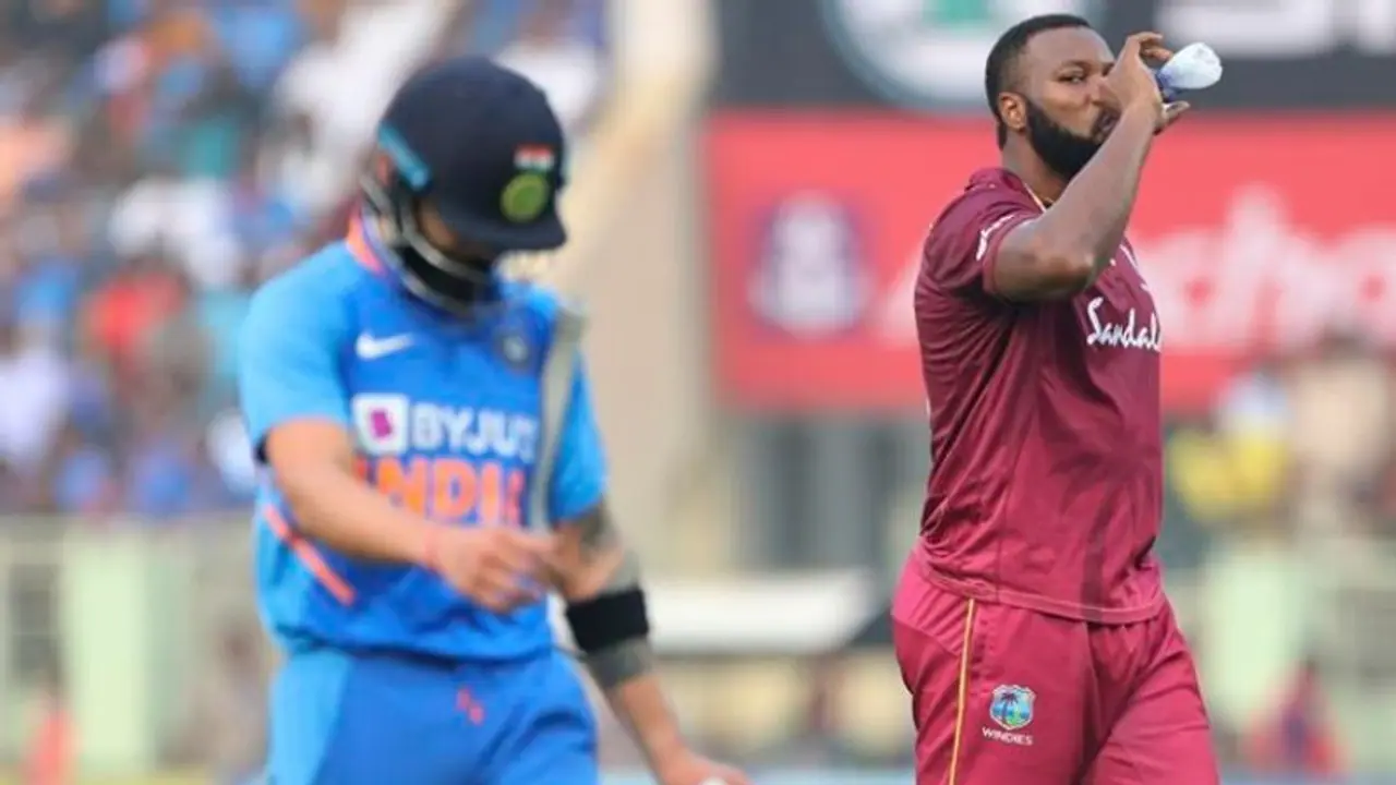 ఆయన్నే అడగండి: కోహ్లీ యానిమేటెడ్ సెలబ్రేషన్ పై పోలార్డ్ ఘాటు వ్యాఖ్య