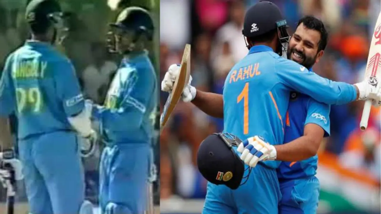 கங்குலி சேவாக்கின் 17 ஆண்டுகால சாதனையை முறியடித்த ரோஹித் ராகுல் கங்குலி சேவாக்கின் 17 ஆண்டுகால சாதனையை முறியடித்த ரோஹித் ராகுல்