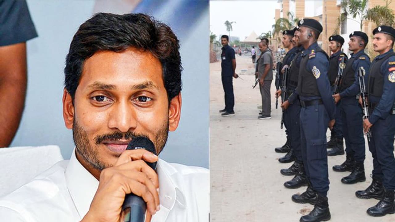 జగన్‌కు ఆక్టోపస్ సెక్యూరిటీ: రాజధాని, ఇతర ఉద్రిక్తతల నేపథ్యంలో