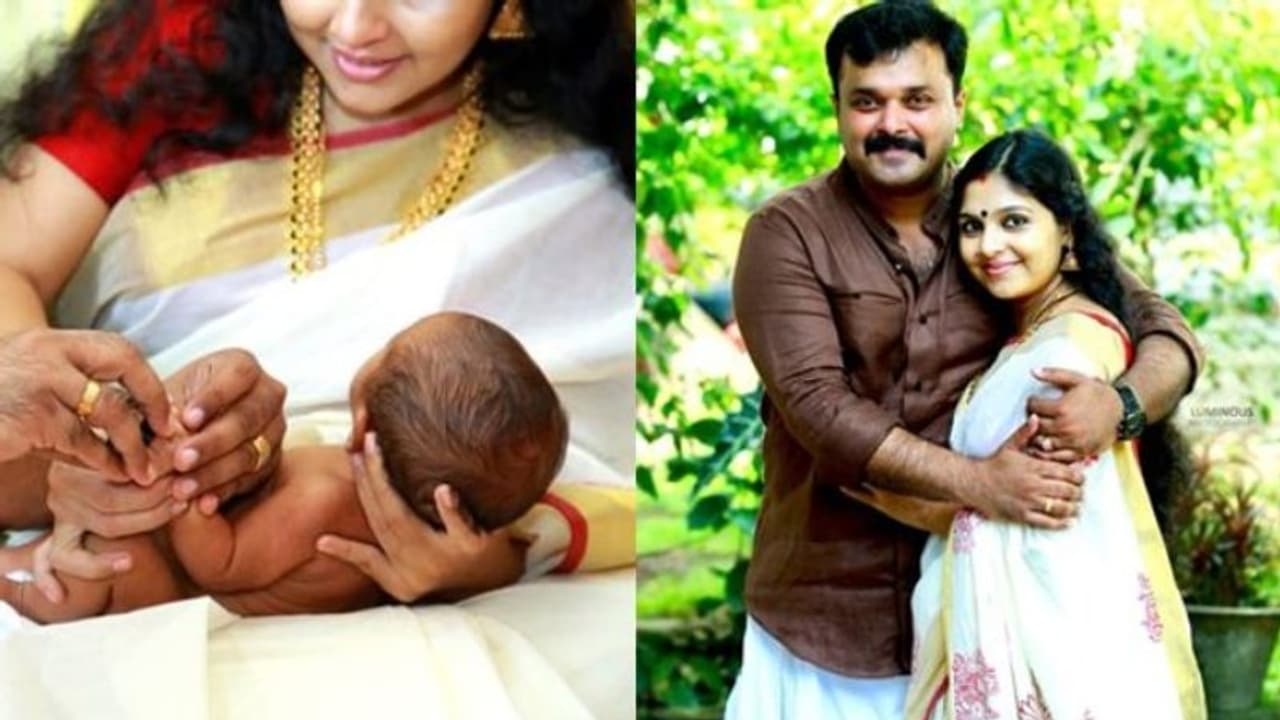 ആദിത്യനും അമ്പിളിയും ചേര്‍ന്ന് കുഞ്ഞിന് പേരിട്ടു; ആഘോഷമാക്കി നൂലുകെട്ട് ചിത്രങ്ങള്‍