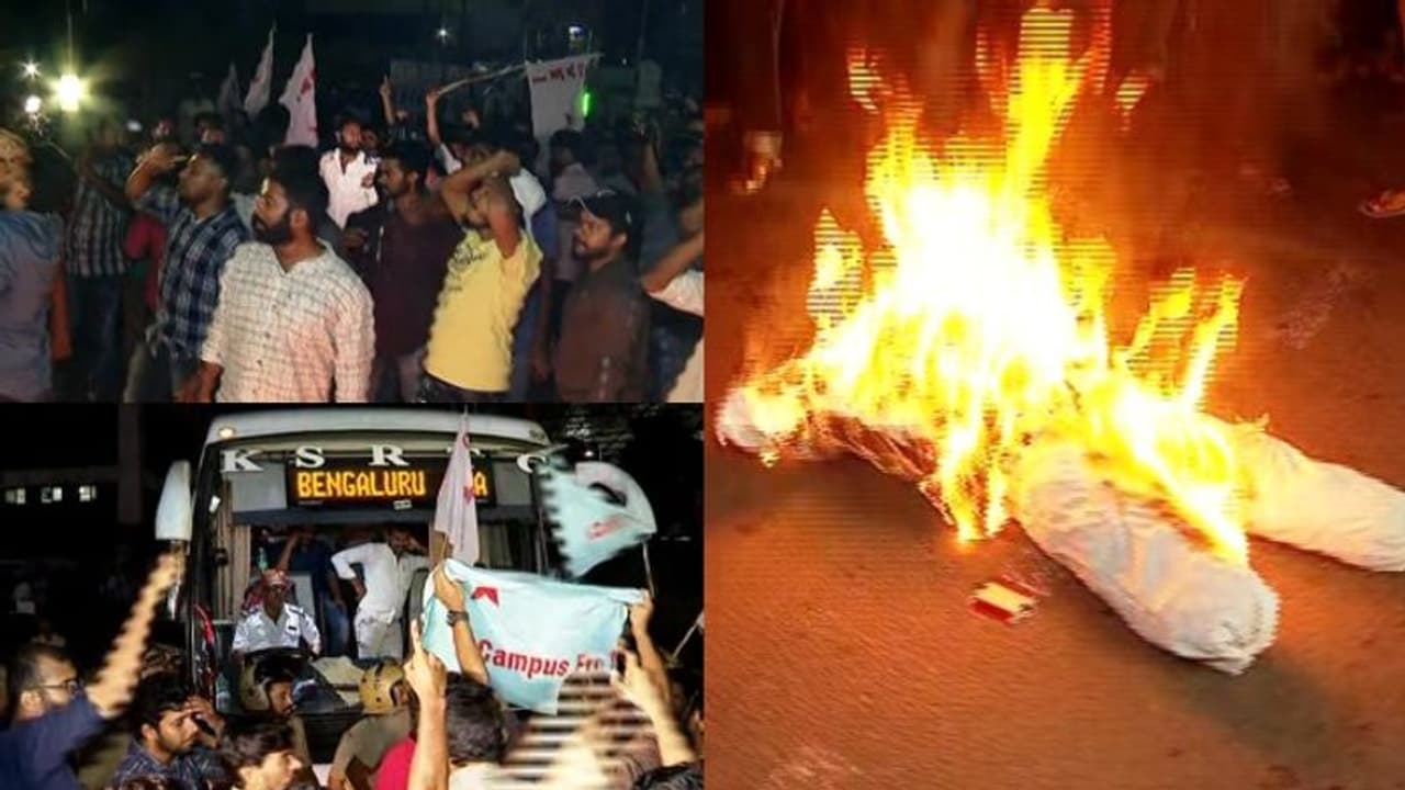 മംഗലാപുരത്തെ പൊലീസ് വെടിവയ്പ്പ്; കേരളത്തിൽ വ്യാപക പ്രതിഷേധങ്ങൾ, തീവണ്ടിയും ബസും തടഞ്ഞു മംഗലാപുരത്തെ പൊലീസ് വെടിവയ്പ്പ്; കേരളത്തിൽ വ്യാപക പ്രതിഷേധങ്ങൾ, തീവണ്ടിയും ബസും തടഞ്ഞു