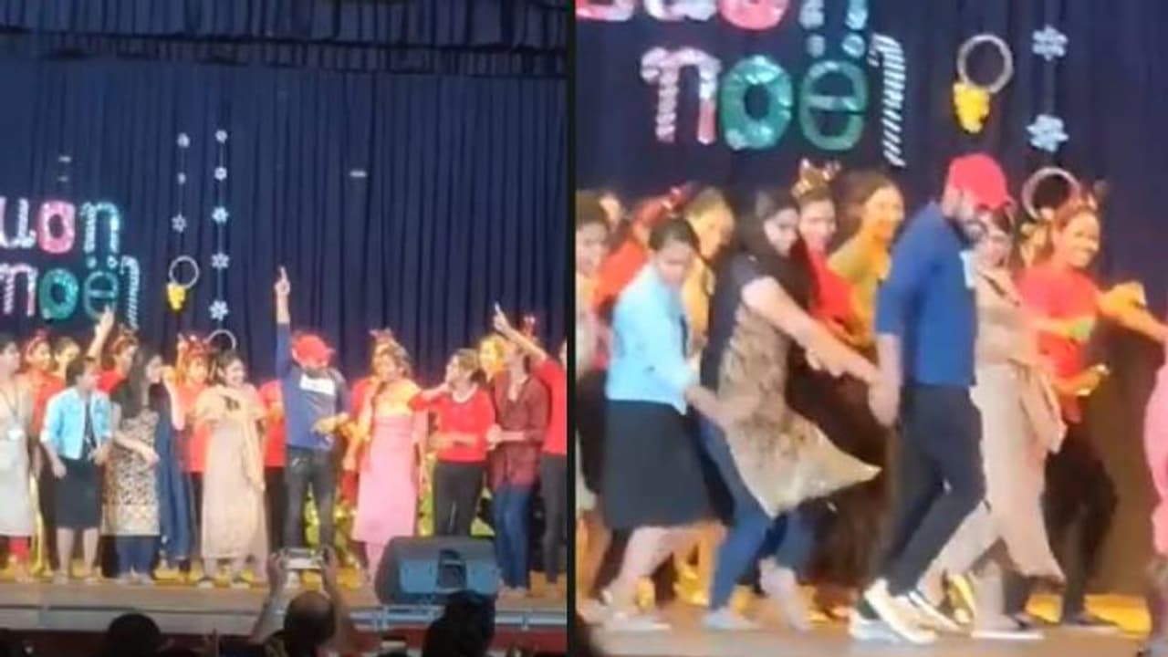 'ഞാൻ ജാക്സനല്ലെടാ...'; വിദ്യാർഥിനികള്ക്കൊപ്പം സ്റ്റേജിൽ മൂൺവാക്ക് ചെയ്ത് സൗബിൻ ഷാഹിർ 'ഞാൻ ജാക്സനല്ലെടാ...'; വിദ്യാർഥിനികള്ക്കൊപ്പം സ്റ്റേജിൽ മൂൺവാക്ക് ചെയ്ത് സൗബിൻ ഷാഹിർ