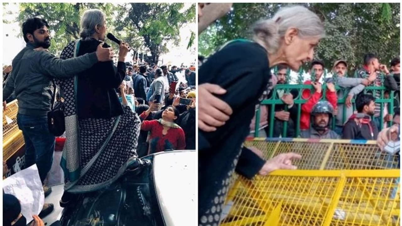 എഴുപത്തിയഞ്ചാം വയസ്സിലും അടങ്ങാത്ത സമരവീര്യം, ലഖ്നൗവിൽ വിദ്യാർത്ഥികൾക്കൊപ്പം പൊലീസിനെ എതിരിട്ട് മുൻ വിസി പ്രൊഫ. രൂപ് രേഖാ വർമ്മ എഴുപത്തിയഞ്ചാം വയസ്സിലും അടങ്ങാത്ത സമരവീര്യം, ലഖ്നൗവിൽ വിദ്യാർത്ഥികൾക്കൊപ്പം പൊലീസിനെ എതിരിട്ട് മുൻ വിസി പ്രൊഫ. രൂപ് രേഖാ വർമ്മ