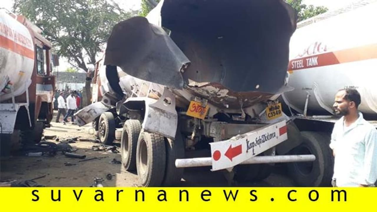 ವಿಜಯಪುರದಲ್ಲಿ ಎಥೆನಾಲ್ ಟ್ಯಾಂಕರ್ ಸ್ಫೋಟ, ಇಬ್ಬರ ಸಾವು