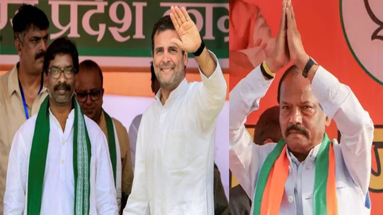 ஜார்க்கண்டில் அடிச்சு தூக்கும் காங்கிரஸ்..! அதிர்ச்சியில் பாஜக..! ஜார்க்கண்டில் அடிச்சு தூக்கும் காங்கிரஸ்..! அதிர்ச்சியில் பாஜக..!