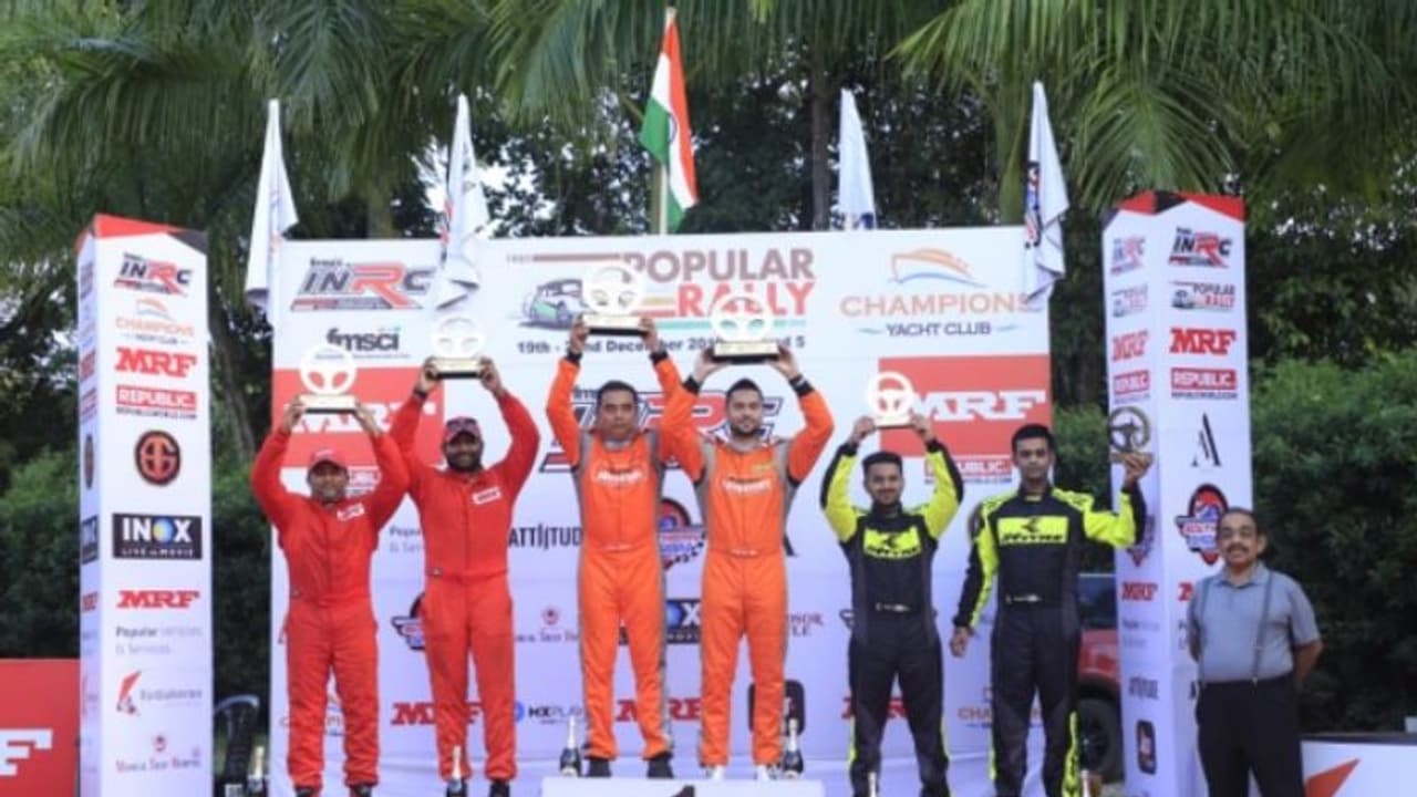Bengaluru's Chetan Shivram takes INRC 2019 crown; Gaurav Gill claims fifth Popular Rally title Bengaluru's Chetan Shivram takes INRC 2019 crown; Gaurav Gill claims fifth Popular Rally title
