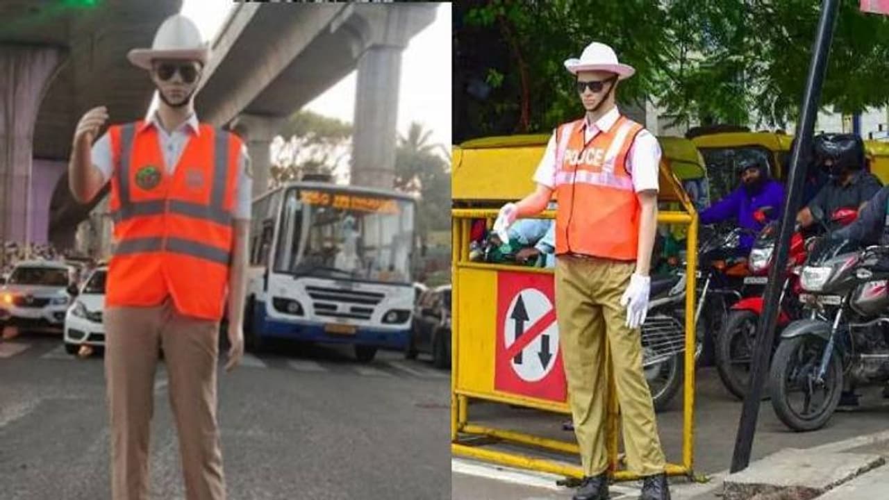 ബെംഗളൂരുവിലെ ട്രാഫിക് പൊലീസ് ബൊമ്മകൾ ഇനി പാരീസിലെ നിരത്തുകളിലും ബെംഗളൂരുവിലെ ട്രാഫിക് പൊലീസ് ബൊമ്മകൾ ഇനി പാരീസിലെ നിരത്തുകളിലും
