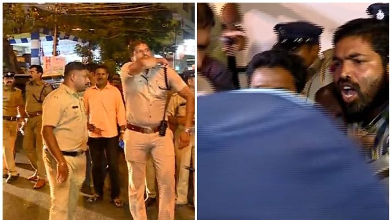 യെദ്യൂരപ്പയെ കരിങ്കൊടി കാണിച്ചു; കെഎസ്യു പ്രവര്ത്തകരെ അറസ്റ്റ് ചെയ്ത് നീക്കി യെദ്യൂരപ്പയെ കരിങ്കൊടി കാണിച്ചു; കെഎസ്യു പ്രവര്ത്തകരെ അറസ്റ്റ് ചെയ്ത് നീക്കി