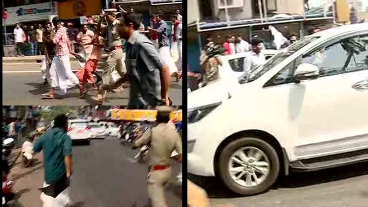 യെദിയൂരപ്പയ്ക്ക് കണ്ണൂരില് കരിങ്കൊടി; കനത്ത സുരക്ഷ മറികടന്ന് എസ്എഫ്ഐ യൂത്ത് കോൺഗ്രസ് പ്രവര്ത്തകര് യെദിയൂരപ്പയ്ക്ക് കണ്ണൂരില് കരിങ്കൊടി; കനത്ത സുരക്ഷ മറികടന്ന് എസ്എഫ്ഐ യൂത്ത് കോൺഗ്രസ് പ്രവര്ത്തകര്