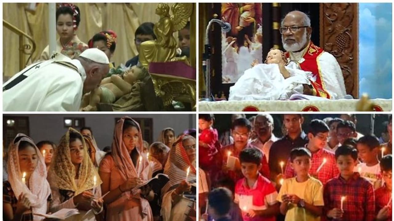 തിരുപ്പിറവിയുടെ സ്മരണയിൽ ലോകം ക്രിസ്മസ് ആഘോഷിക്കുന്നു; സഭയുടെ വീഴ്ചകൾ വിശ്വാസികളെ അകറ്റാതിരിക്കട്ടെയെന്ന് മാര്പാപ്പ തിരുപ്പിറവിയുടെ സ്മരണയിൽ ലോകം ക്രിസ്മസ് ആഘോഷിക്കുന്നു; സഭയുടെ വീഴ്ചകൾ വിശ്വാസികളെ അകറ്റാതിരിക്കട്ടെയെന്ന് മാര്പാപ്പ