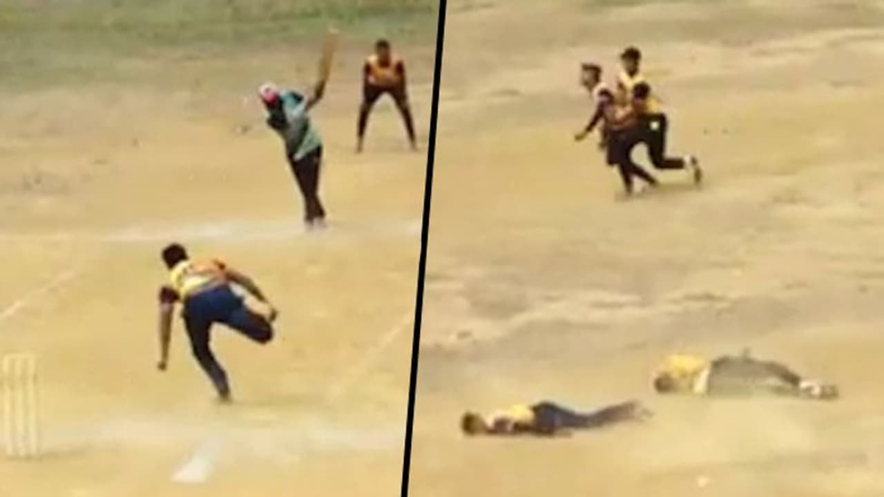 Cricket match on Bengaluru outskirts turns deadly, two players collide head on Cricket match on Bengaluru outskirts turns deadly, two players collide head on