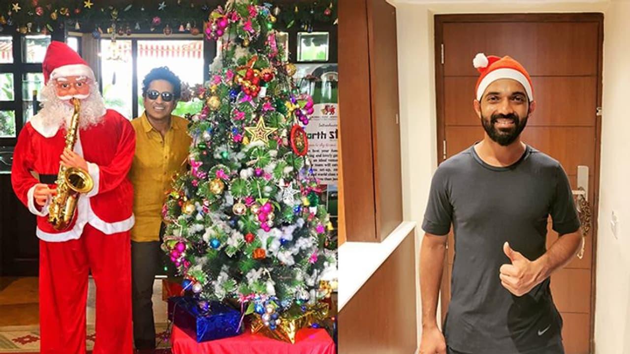 रहाणे, सचिन सहित इन दिग्गज खिलाड़ियों ने खास अंदाज में मनाया क्रिसमस, सोशल मीडिया पर फैंस को दी शुभकामनाएं रहाणे, सचिन सहित इन दिग्गज खिलाड़ियों ने खास अंदाज में मनाया क्रिसमस, सोशल मीडिया पर फैंस को दी शुभकामनाएं