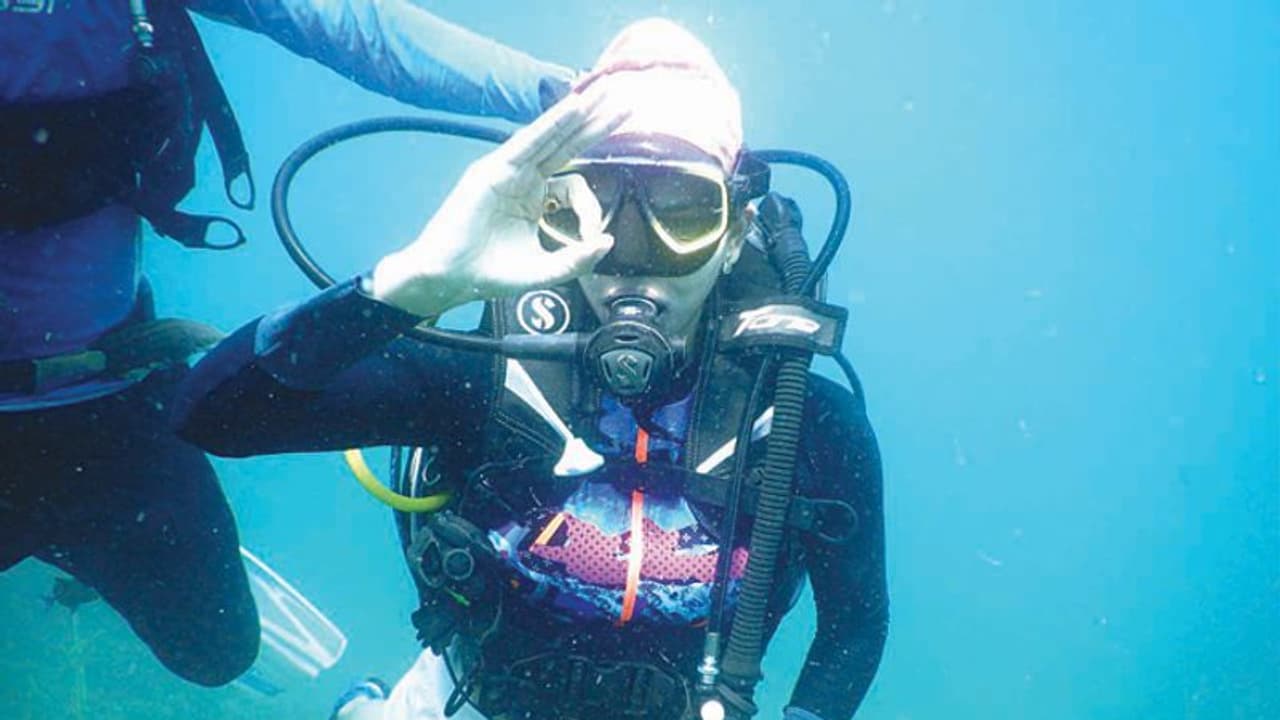 ನೇತ್ರಾಣಿಯಲ್ಲಿ ಪತಿ ಜೊತೆ ಸಮುದ್ರದಾಳಕ್ಕೆ ಧುಮುಕಿದ ರೋಹಿಣಿ ಸಿಂಧೂರಿ