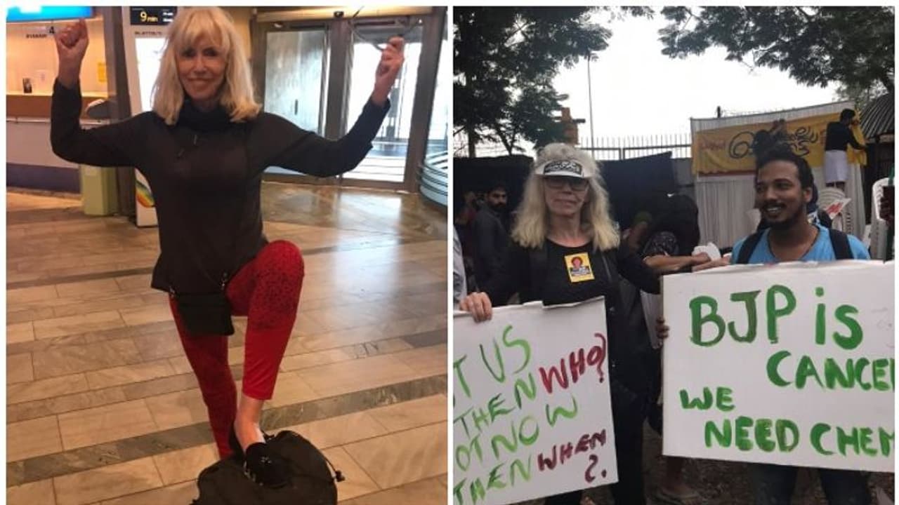 പൗരത്വ ഭേദഗതിക്കെതിരായ പ്രതിഷേധത്തില് പങ്കെടുത്തു; കൊച്ചിയില് വിദേശവനിതയോട് രാജ്യം വിടാന് നിര്ദ്ദേശം പൗരത്വ ഭേദഗതിക്കെതിരായ പ്രതിഷേധത്തില് പങ്കെടുത്തു; കൊച്ചിയില് വിദേശവനിതയോട് രാജ്യം വിടാന് നിര്ദ്ദേശം