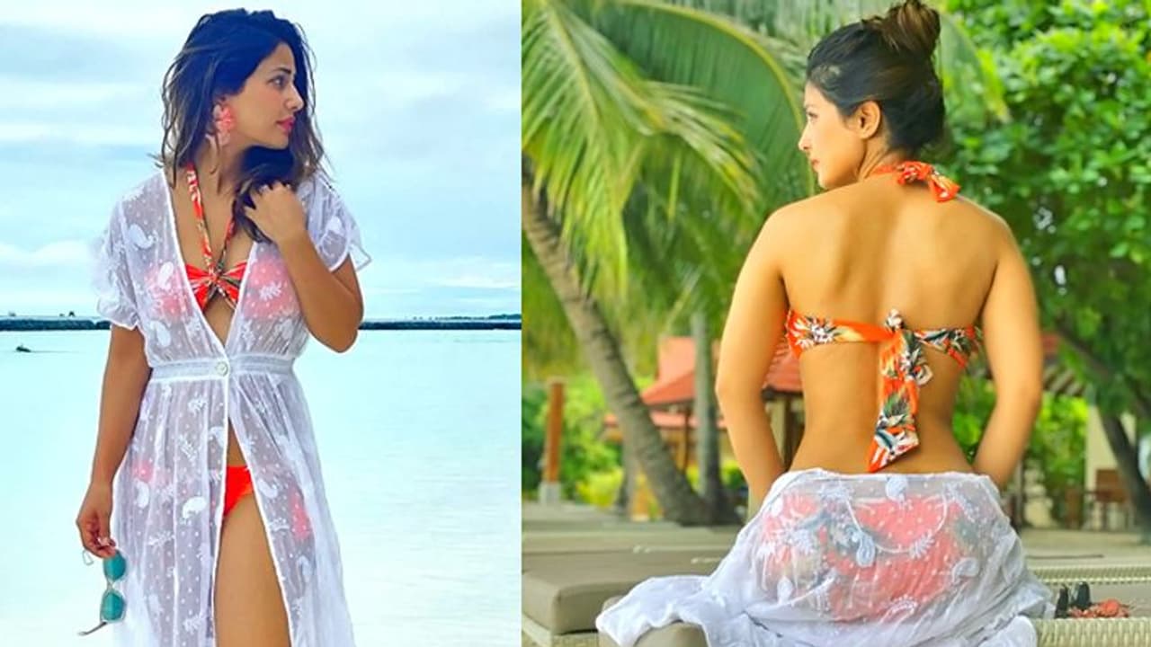 লাল বিকিনিতে সুইমিংপুলে উষ্ণতা ছড়াচ্ছেন হিনা, ফাঁস হল গোপন ভিডিও লাল বিকিনিতে সুইমিংপুলে উষ্ণতা ছড়াচ্ছেন হিনা, ফাঁস হল গোপন ভিডিও