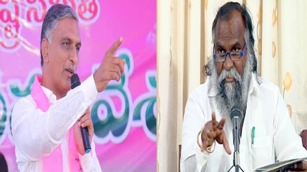 జగ్గారెడ్డికి చెక్: సంగారెడ్డిపై మంత్రి హరీష్ నజర్