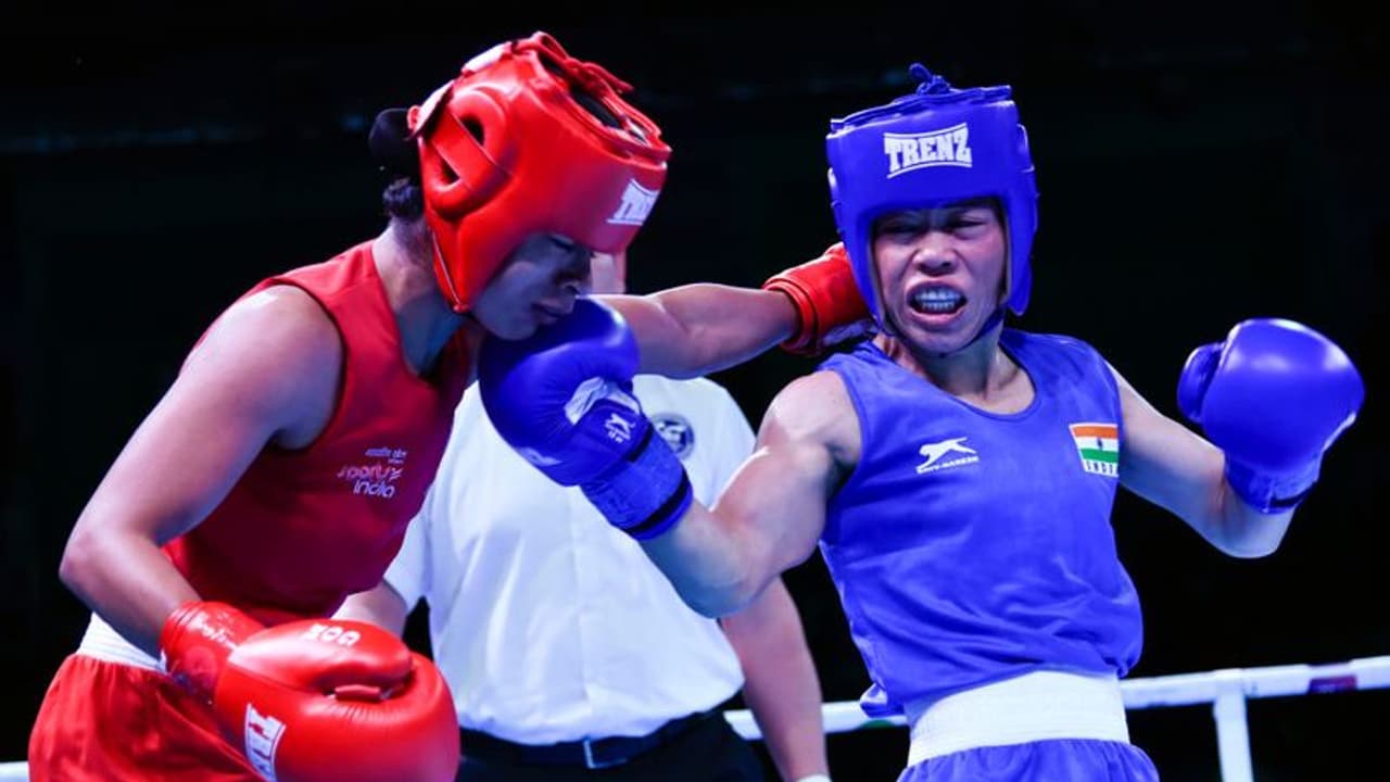 ಗೆಲುವಿನ ಬಳಿಕ ಮೇರಿ ಕೋಮ್ ವರ್ತನೆಗೆ ಕಿಡಿ; ನೋವಾಗಿದೆ ಎಂದ ಜರೀನ್! ಗೆಲುವಿನ ಬಳಿಕ ಮೇರಿ ಕೋಮ್ ವರ್ತನೆಗೆ ಕಿಡಿ; ನೋವಾಗಿದೆ ಎಂದ ಜರೀನ್!