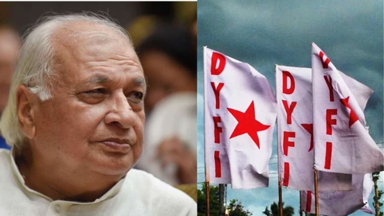 'ആർഎസ്എസ് പ്രചാരകനെപ്പോലെ ഗവർണർ പെരുമാറരുത്'; ഡിവൈഎഫ്ഐ 'ആർഎസ്എസ് പ്രചാരകനെപ്പോലെ ഗവർണർ പെരുമാറരുത്'; ഡിവൈഎഫ്ഐ