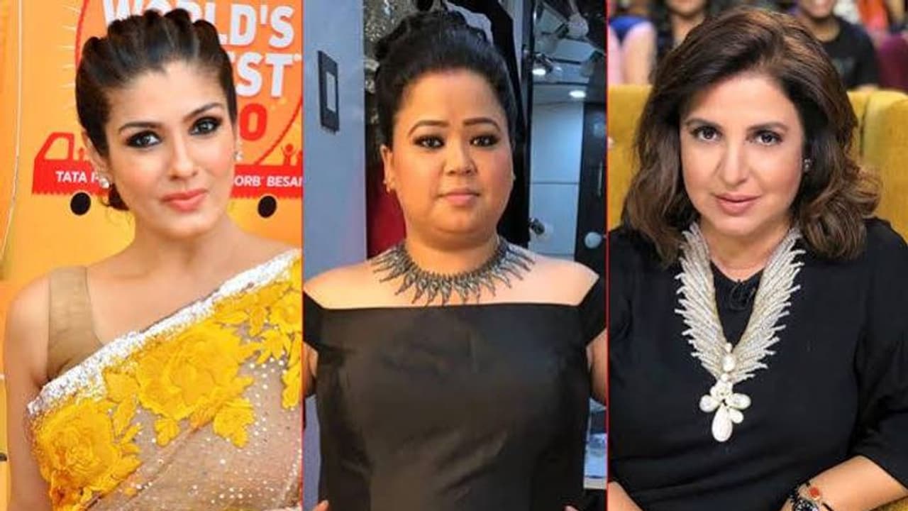 മതവികാരം വ്രണപ്പെടുത്തിയെന്ന് പരാതി, രവീണാ ടണ്ടന്, ഫറാ ഖാന്, ഭാരതി സിംഗ് എന്നിവര്ക്കെതിരെ കേസ് മതവികാരം വ്രണപ്പെടുത്തിയെന്ന് പരാതി, രവീണാ ടണ്ടന്, ഫറാ ഖാന്, ഭാരതി സിംഗ് എന്നിവര്ക്കെതിരെ കേസ്