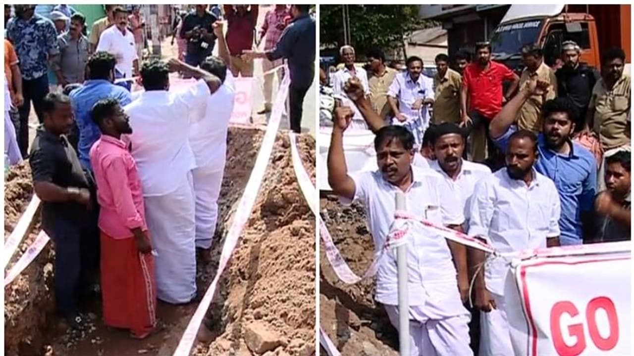 ടാറിംഗിന് പിന്നാലെ വാട്ടര്‍ അതോറിറ്റി കുത്തിപ്പൊളിച്ച റോഡിലെ കുഴിയടച്ചു