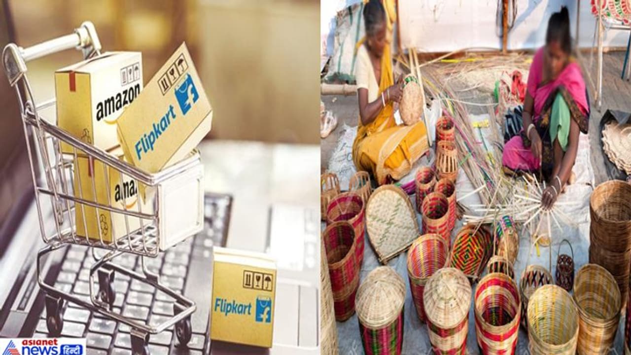 फ्लिपकार्ट, अमेजन ने किया करार; अब इंटरनेट के जरिए बिकेगा गरीब लोगों का हुनर फ्लिपकार्ट, अमेजन ने किया करार; अब इंटरनेट के जरिए बिकेगा गरीब लोगों का हुनर