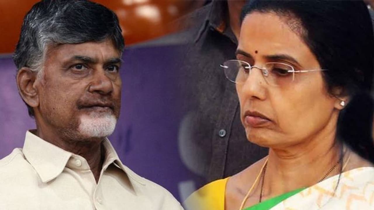 రాజధాని రచ్చ: రంగంలోకి భువనేశ్వరీ,భర్తతో కలిసి దీక్ష