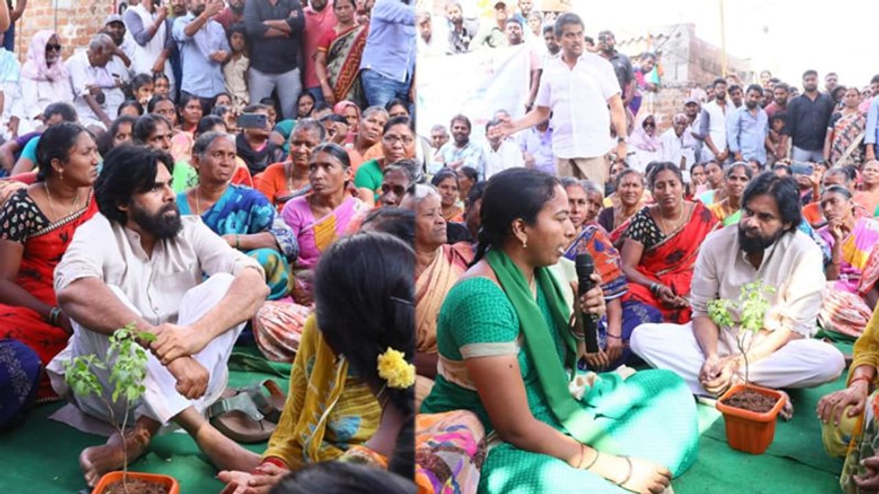 వెంకటపాలెం వద్ద టెన్షన్: రోడ్డుపై బైఠాయించిన పవన్, పలువురికి గాయాలు